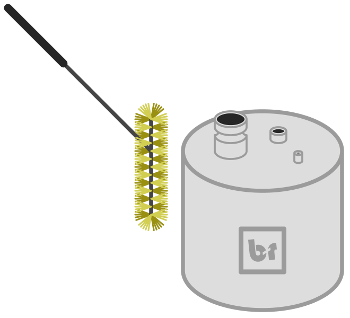 Brush for Boiler Cleaning