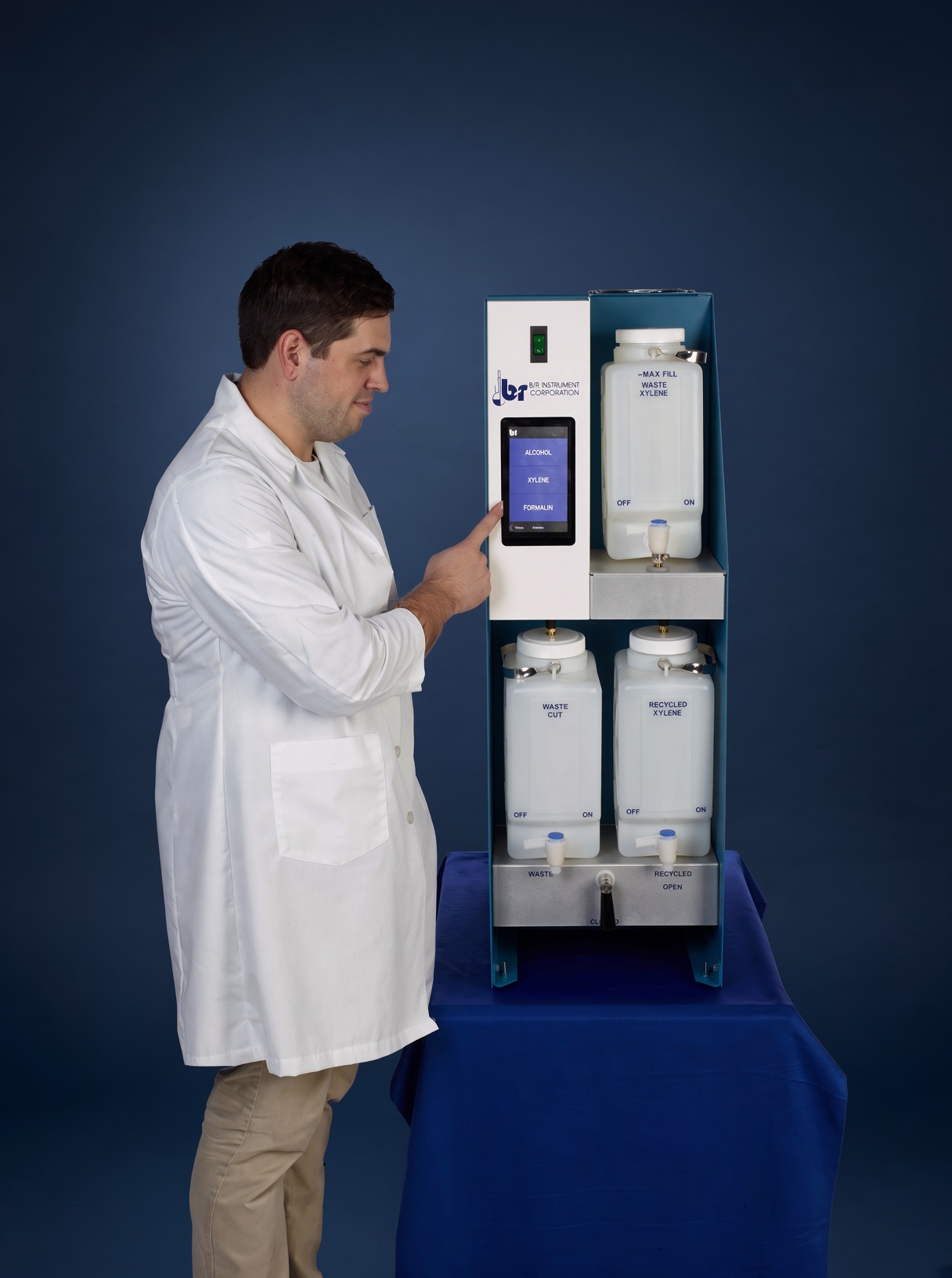The B/R MiniProCyclerF Formalin Recycler
